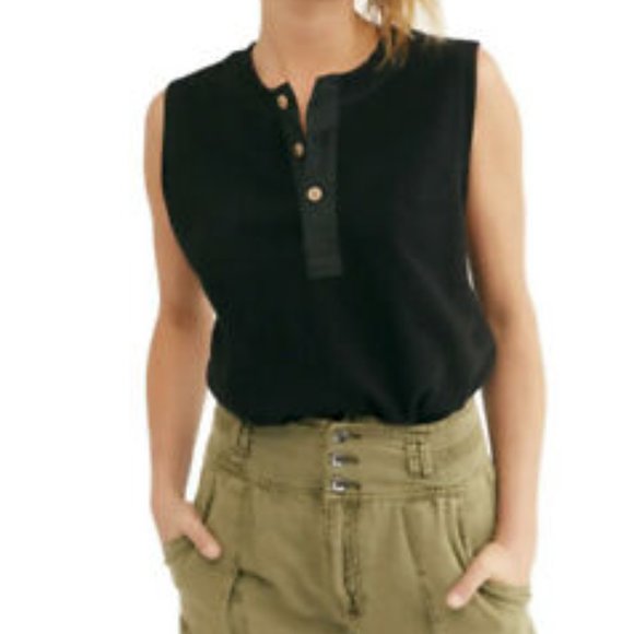 Free People Peek Aye Bodysuit Black S - Picture 5 of 6